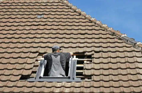 Pose de velux - Essert-Romand